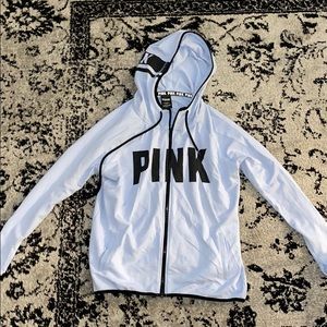 PINK Victoria’s Secret Periwinkle Zip Up Hoodie